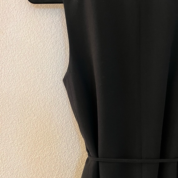 Saks Fifth Avenue Long Black Vest - Picture 5 of 6